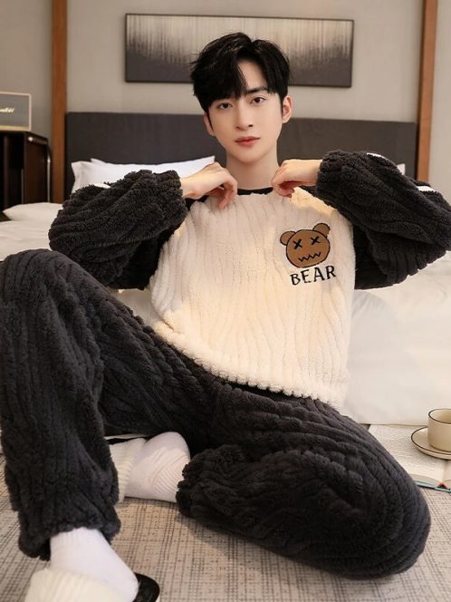 Pyjama d'hiver homme