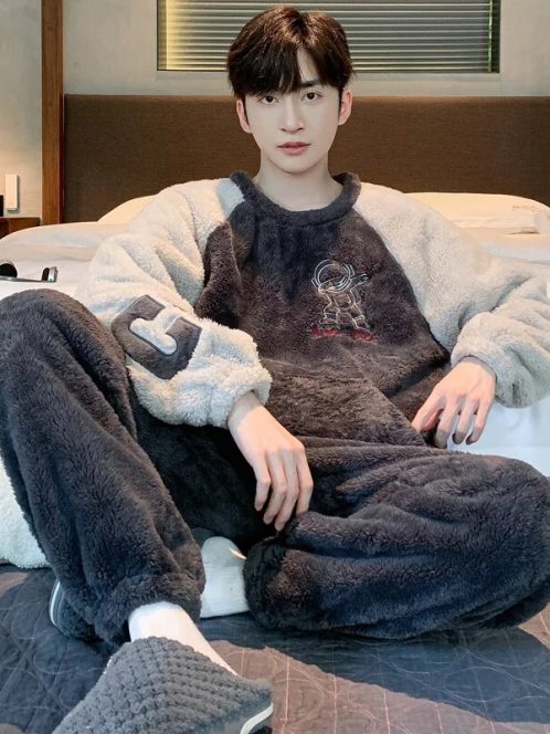 Pyjama douillet homme