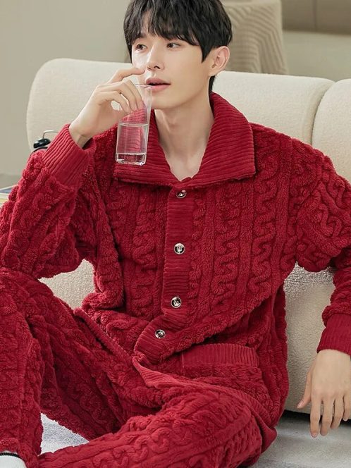 Pyjama homme hiver 3xl