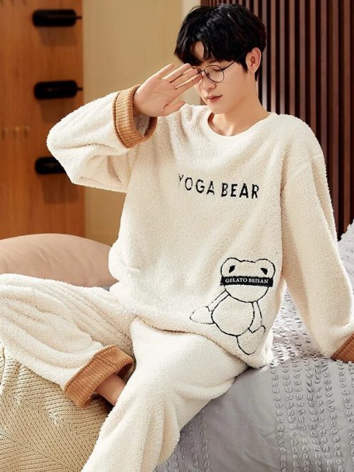 Pyjama japonais homme hiver