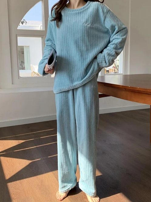 Pyjama Polaire chaud Ado Fille