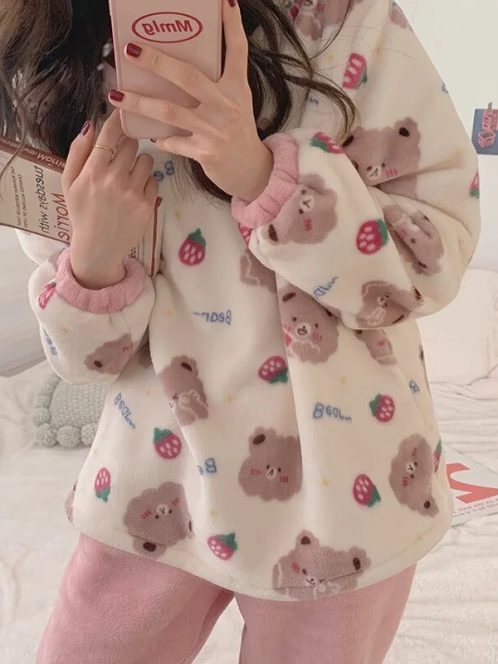 Pyjama thermique femme